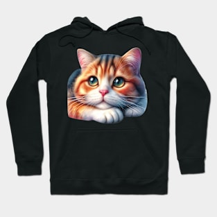 Pondering Whiskers Hoodie